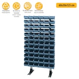 thumbnail of ArtPlast - Estante de Metal 60x30x125cm con 72 Cubos organizadores de Polipropileno - Colección CONTENITORI