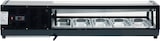 thumbnail of Kühlvitrine für 5x1/3 GN Behälter, Temperatur 0–12 °C, 52 Liter, 190W