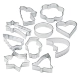 thumbnail of Zenker Patisserie Ausstecher-Set, 10-tlg., Ausstechform, Ausstech Form, Plätzchen Ausstecher, Weißblech Verzinnt, 7731