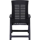 thumbnail of Zilveren opvouwbare fauteuil antraciet