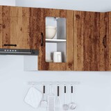 thumbnail of vidaXL Küchen-Hängeschrank mit Glastür Kalmar Altholz-Optik Holzwerkstoff