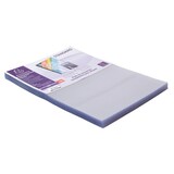 thumbnail of Exacompta 42745E 5x 100er Packung Einbanddeckel aus PVC 200µ, für DIN A3 - Kristall