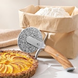 thumbnail of XinZuo - Pizzasnijder van damascus staal van 23 cm - B37 Lan Series - diameter wiel: 9 cm - gewicht 260 gram