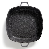 thumbnail of STONELINE® Servierpfanne 32 x 32 cm mit Aroma Glasdeckel, Eckpfanne antihaftbeschichtet, Induktion und backofengeeignet