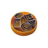 thumbnail of Schneider - Dekor-Ausstecher im Satz "Geometrie", 15-tlg., Edelstahl