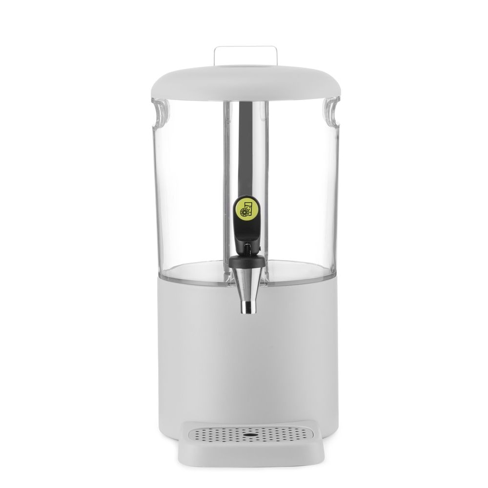 HENDI Saftspender UNIQ,  designed by Robert Bronwasser, 4L, Weiß, 315x211x(H)431mm