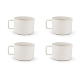 thumbnail of Excelsa set 4 tazze jumbo Nordic porcellana 40 cl bianco