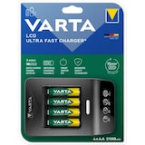 thumbnail of VARTA Batterieladegerät Ultra Fast und 4 wiederaufladbare AA-Batterien