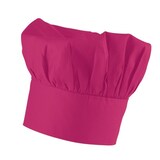 thumbnail of 112 - Bistrokochmütze 9 cm hoch : hot pink 65% Polyester 35%Baumwolle 220 g/m²