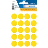 thumbnail of HERMA Markierungspunkt 1871 19mm gelb 100 St./Pack.