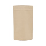 thumbnail of 1000 Doypack Bodenbeutel Standbodenbeutel aus Kraftpapier braun 85x140+50mm