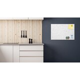 thumbnail of ALLboards Tableau Magnétique en Métal Motif Mur en Brique Blanche 90x60cm, MetalBoards pour tout type d’Aimants