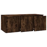 thumbnail of vidaXL TV-Schrank Räuchereiche 80x34x30 cm Holzwerkstoff