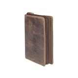 thumbnail of Greenburry Schreibmappe A5 Leder braun mit Reißverschluss Handwerkermappe Notizmappe (antik Look) inkl. Briefblock 1633-25-S