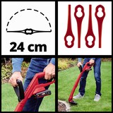 thumbnail of Einhell Akku Rasentrimmer GC-CT 18/24 Li P-Solo 18 V, 8.500 U/Min, 24 cm Schnittbreite