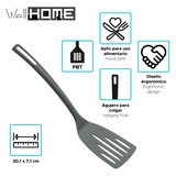 thumbnail of WellHome - Juego de 3 Sartenes Ø16//20/24cm de Aluminio prensado en Bronce metalizado con Juego de 6 Utensilios de cocina en PBT color Negro