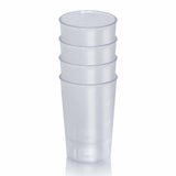 thumbnail of Unzerbrechliche Becher aus Polycarbonat - Gläser - 231 ml - 72 Stück