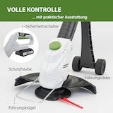 thumbnail of Akku Rasentrimmer 20 V 2,0 Ah Akku & Ladegerät 26 cm Kantenschneider Trimmer inkl. 20x Nylonmesser