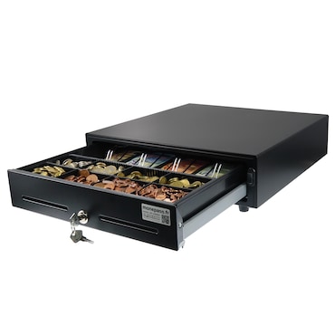 Monepass CD200b2 - 4B/8C - Cassetto contanti Low Duty con apertura manuale (tramite pulsante meccanico)