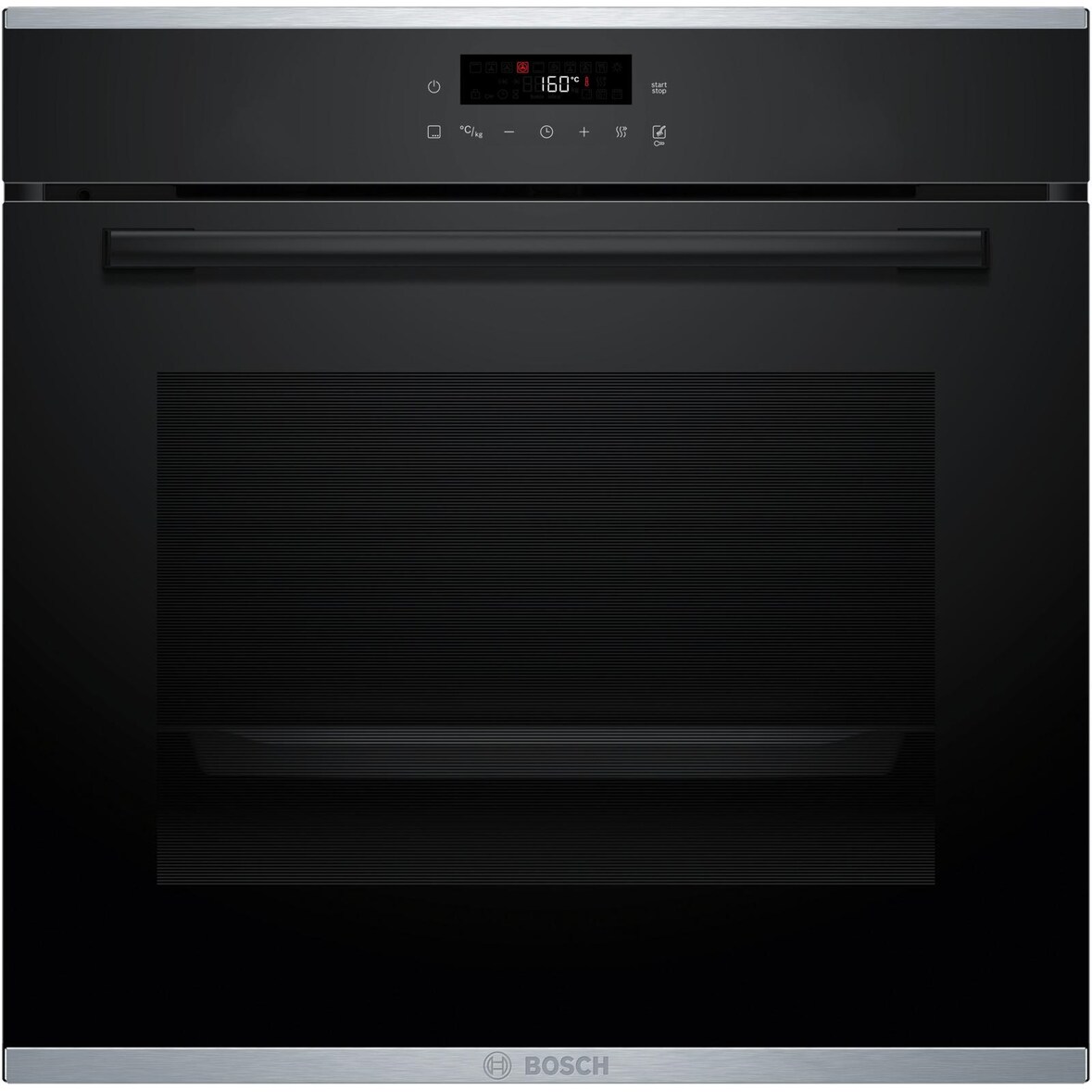 Bosch HBD473FH84, Einbau-Backofen-Set, HBA271BB3 + PVS811B16E, Einbau-Backofen, Kochfeld mit Dunstabzug (Induktion)