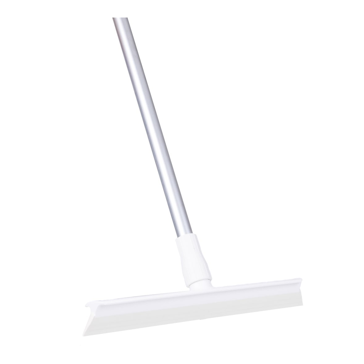 Profi Industrie Hygiene Wasserschieber Wasserabzieher 40cm Breit weiß mit Stiel Aluminiumstiel 145cm Lang einteilig Gummi Abzieher