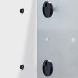 thumbnail of Sigel GL231 Glas-Whiteboard / große Glasmagnettafel Artverum, 180x120 cm, grau