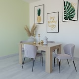 thumbnail of Tavolo da Pranzo Allungabile Estensibile Fino a 190 cm Tavolino Per 6 Persone Salotto Soggiorno Salone Design Moderno 190 x 78 x 90 cm Rovere