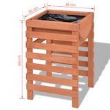 thumbnail of vidaXL Blumenkübel 38x36x60 cm Holz