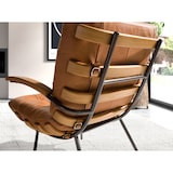 thumbnail of Angel Cerdá Poltrona in pelle marrone e frassino 5153C