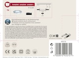 thumbnail of Paulmann LED Einbaupanel IP44 rund 115mm6W 390lm 4000K Chrom matt92070