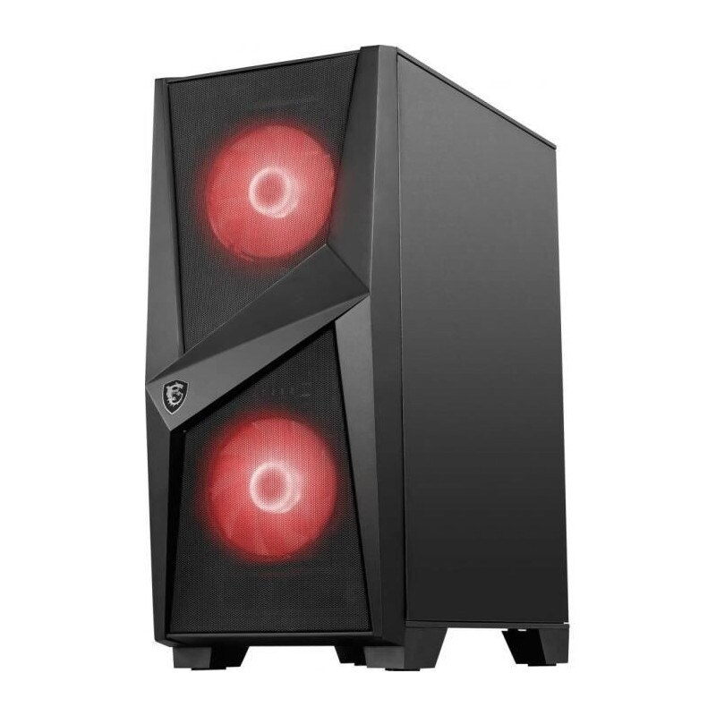 Msi Boitier Pc Mag Forge 100m - Noir - Verre Trempe - Format Atx 306-7g03m21-809