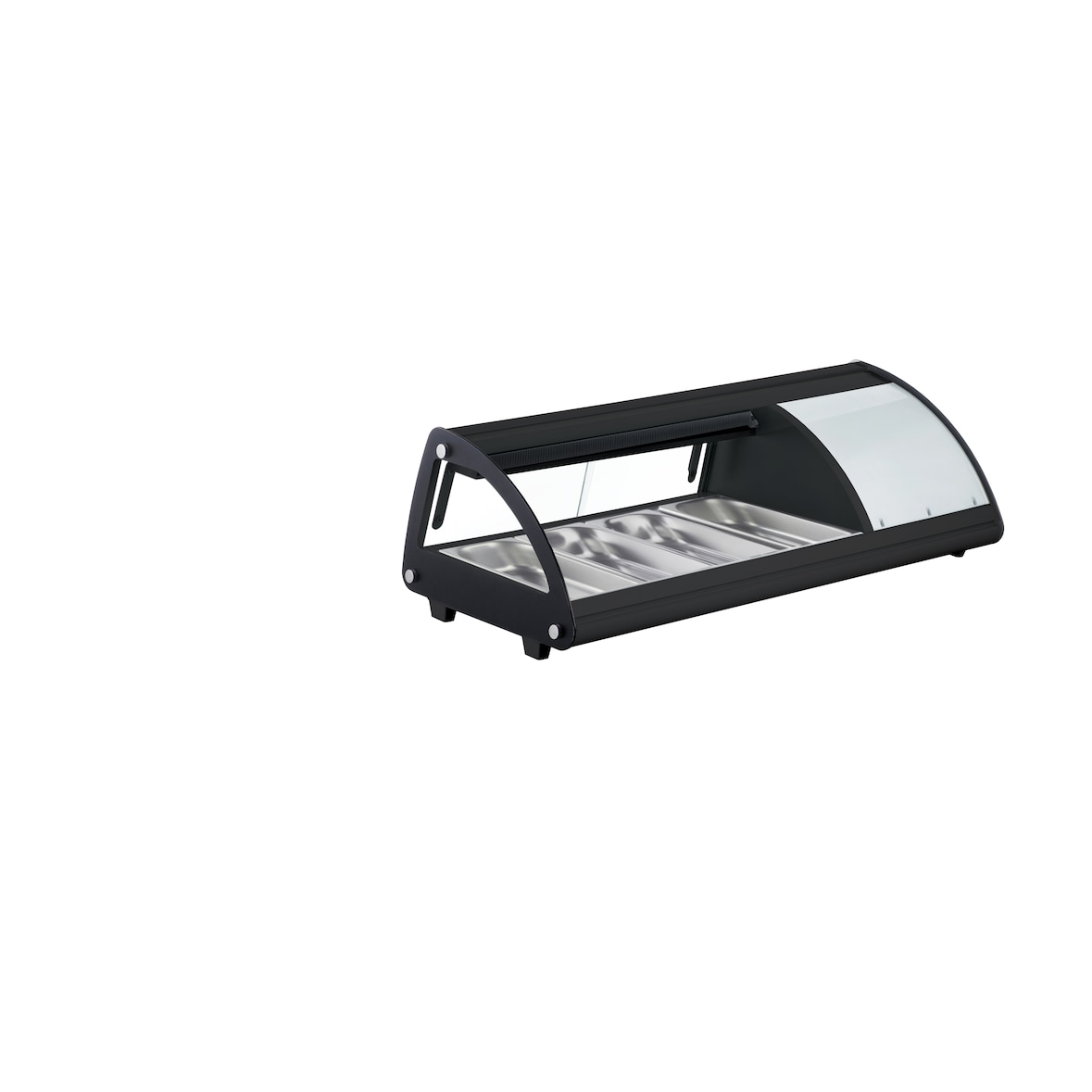 Vitrine réfrigérée sushi noire AK413NSB