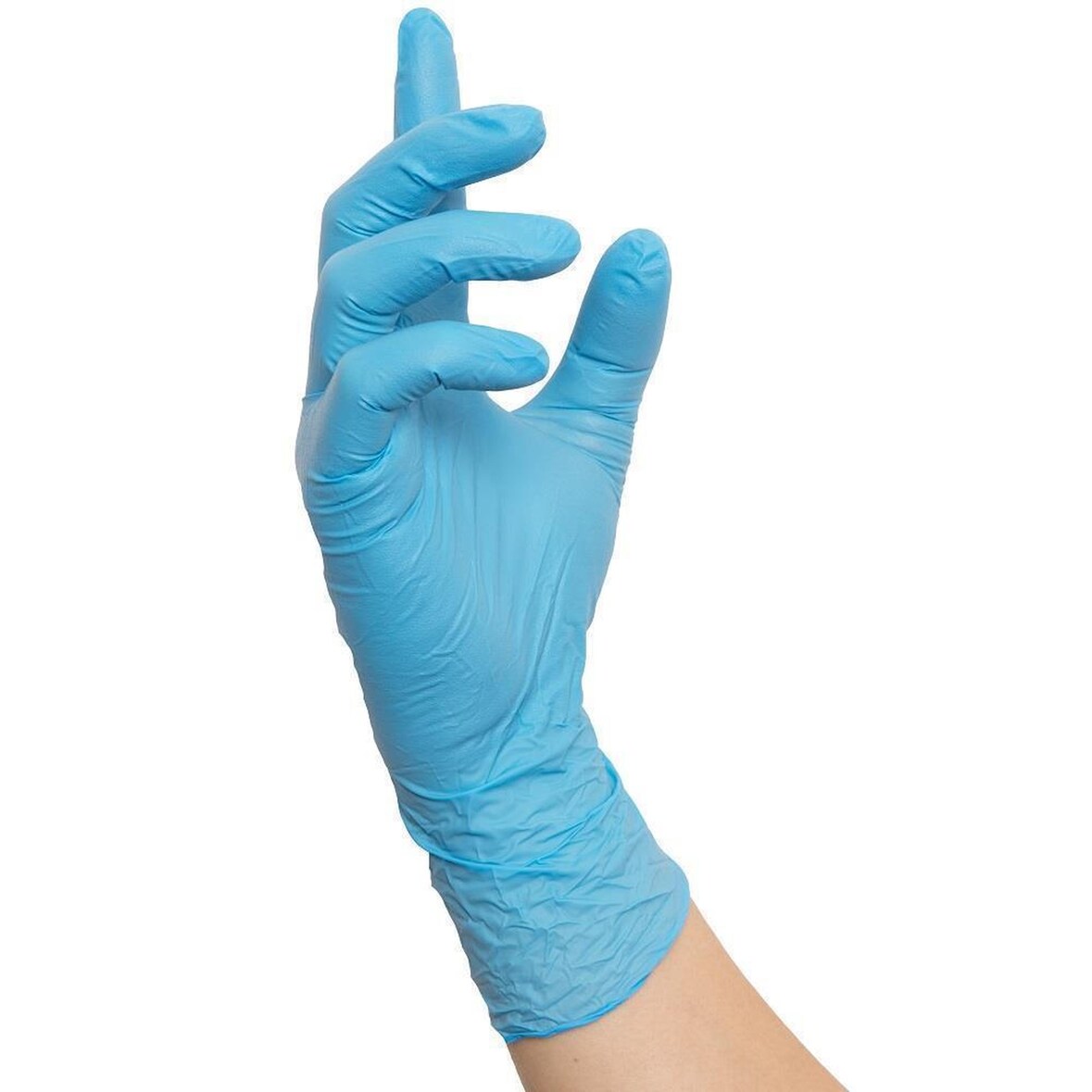 1000 Nitras SUPREME NITRILE Nitrilhandschuhe | Gr. M | blau | Einweghandschuhe