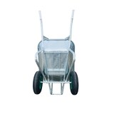 thumbnail of Großmuldenschubkarre Schubkarre 2 Rad "Farmer II" feuerverzinkt 200 Liter Futterkarre Hofkarre Gartenkarre Doppelradschubkarre