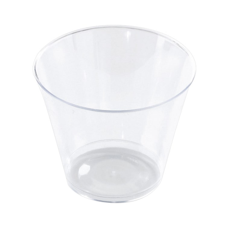 MONOUSO - Vasito de Postre para Cocktail o Helado PS 230 ml (25 Uds)