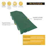 thumbnail of WellHome Combi Pack 4 Remates para Baldosas de suelo 39x19,5x4,8cm Acabado Hembra en color Verde