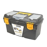 thumbnail of Boite à outils vide 18" 43.2 x 25 x 23.8 cm - Caisse à outils 3 organiseurs et porte outils Amovible VITO