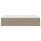 thumbnail of vidaXL Ottoman-Bett mit Matratze Cappuccino-Braun 140x190cm Kunstleder