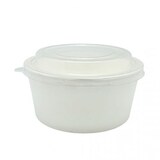 thumbnail of Ensaladeras Blancas de cartón + Tapa 750cc (300 uds)