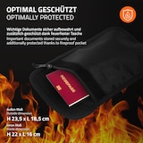thumbnail of ECD Germany Tresor 16L 35x25x25 cm | Stahl, Elektronischer Safe mit PIN-Code & Licht