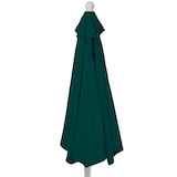 thumbnail of Sonnenschirm halbrund Parla, Halbschirm Balkonschirm, UV 50+ Polyester/Alu 3kg ~ 300cm grün ohne Ständer