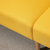 thumbnail of Sofá Cama de 2 Plazas Tela con Respaldo Ajustable en 3 Posiciones y Patas de Madera Sofá Doble Convertible en Cama para Salón Oficina 173x75x73 cm