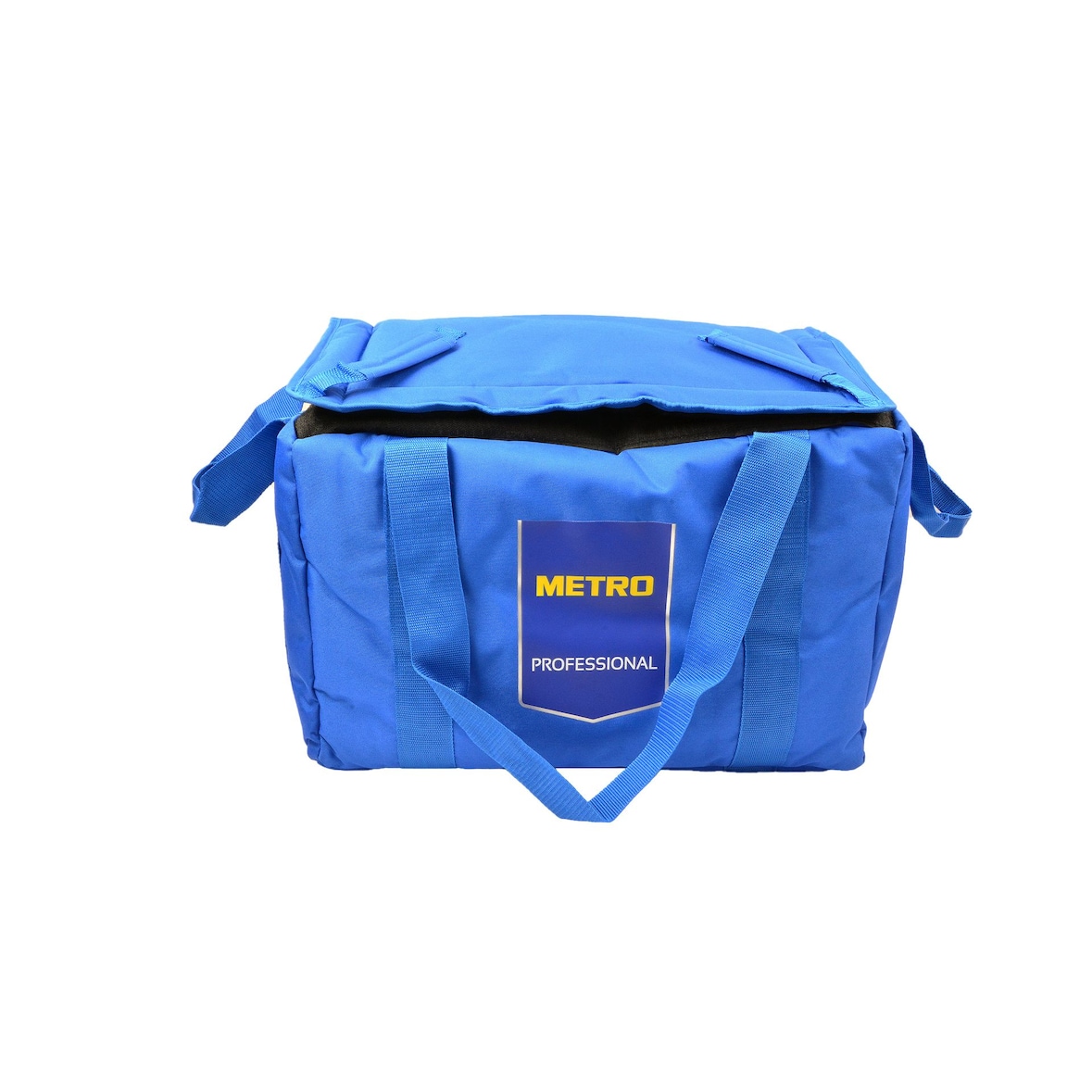 METRO Professional Bolsa isotérmica, poliéster, 52 x 35 x 35 cm, 65 L, cierre de velcro, azul