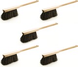 thumbnail of 5 x Handfeger Set, 430 mm, Arenga, mit Aufhängeloch, Natur
