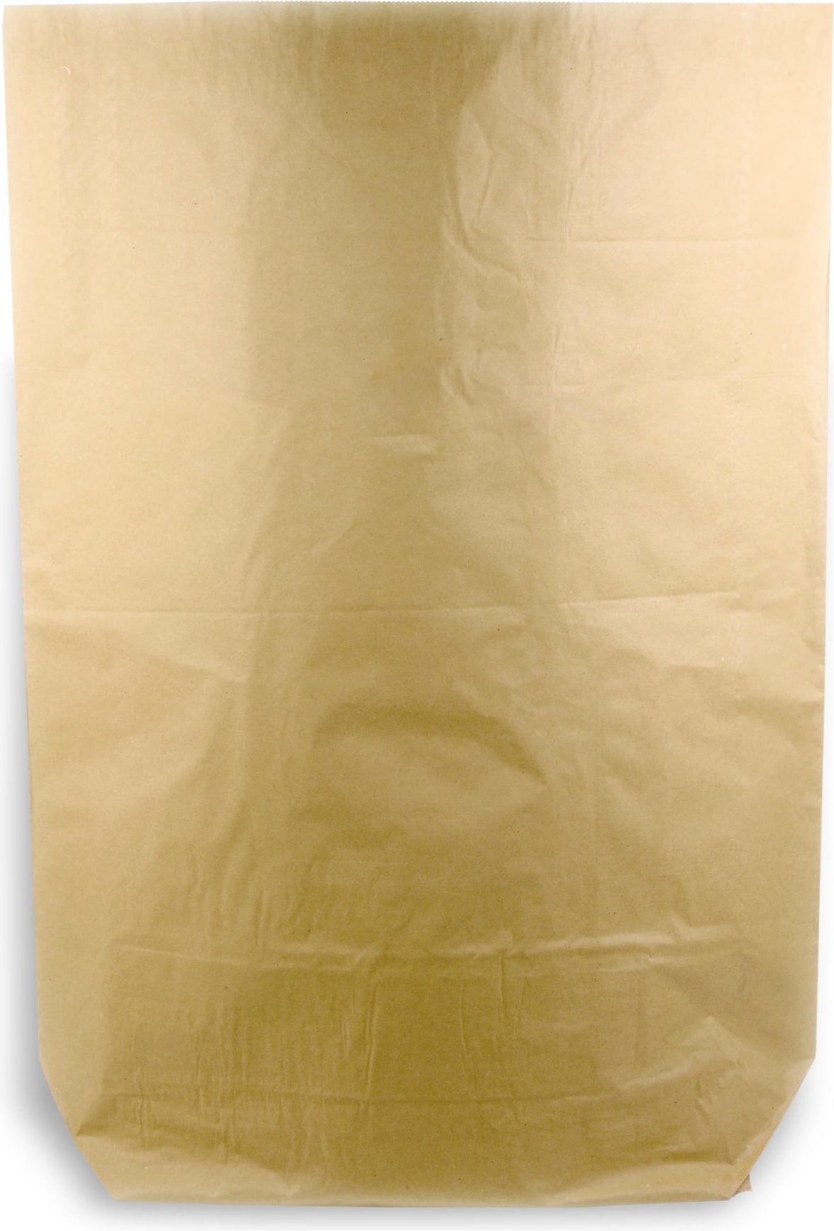 Hypafol Bio Papier Müllbeutel | abbaubare, unbedruckte Biomüllbeutel | ohne Plastik | 2-lagig, Tüten mit 120 L | 700x950+220 mm, 50 Stück