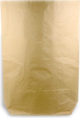 thumbnail of Hypafol Bio Papier Müllbeutel | abbaubare, unbedruckte Biomüllbeutel | ohne Plastik | 2-lagig, Tüten mit 120 L | 700x950+220 mm, 50 Stück