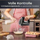 thumbnail of KLAMER Handrührgerät, 600 Watt Handrührer mit Turbostufe, 5 Stufen Handmixer mit Schneebesen und Knethaken aus Edelstahl