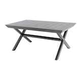 thumbnail of Mesa para exterior extensible de 170 cm a 240 cm, Aluminio color antracita, Tamaño: 170/240x98x76 cm