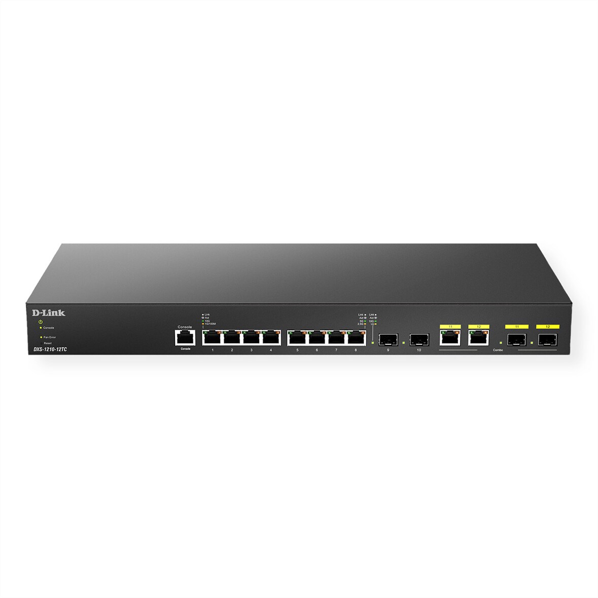 D-Link DXS-1210-12TC 12-Port Smart Managed 10G Switch 4x SFP+