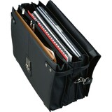 thumbnail of Alassio Aktentasche MONZA aus schwarzem Leder mit abnehmbarem Schultergurt und Dreistufen-Schloss 47127